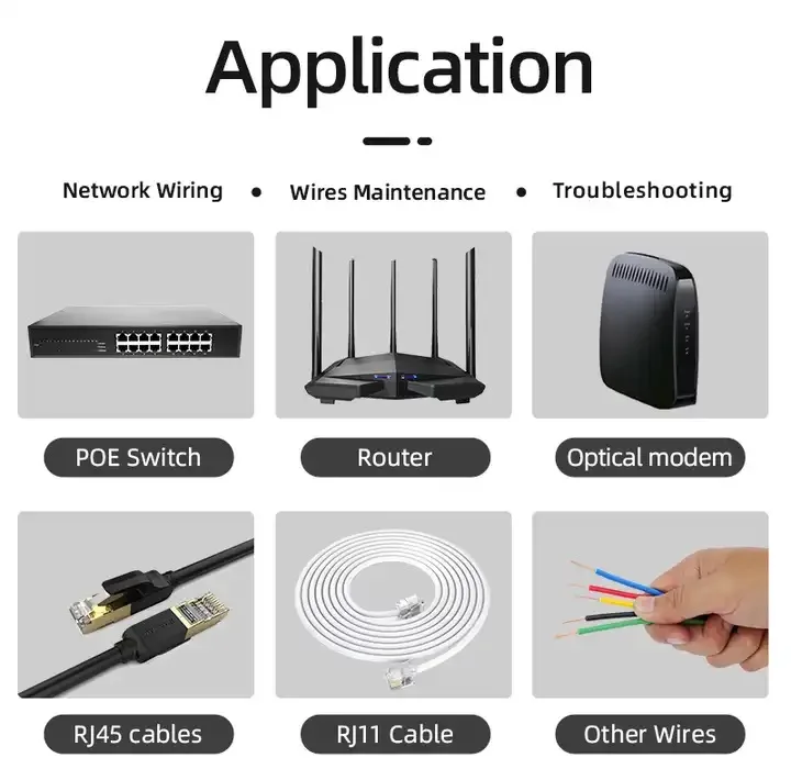 تستر کابل شبکه و ردیاب ولتاژ مستک مدل WT-58DL