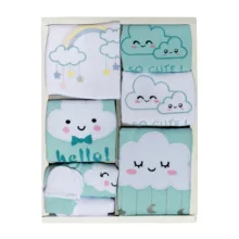 ست 19 تکه لباس نوزادی آمورا مدل baby Cloud