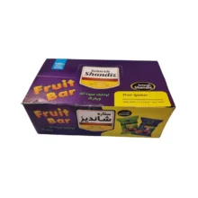 لواشک پذیرایی میوه ای ستاره شاندیز - 1500 گرم بسته 24 عددی
