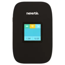 مودم همراه 4G LTE نتربیت مدل NWR-945X با باتری 3000 میلی‌آمپر ساعت، پشتیبانی از Wi-Fi 6، سرعت دانلود تا 150 مگابیت بر ثانیه، اتصال بیش از 10 کاربر و فایروال NAT