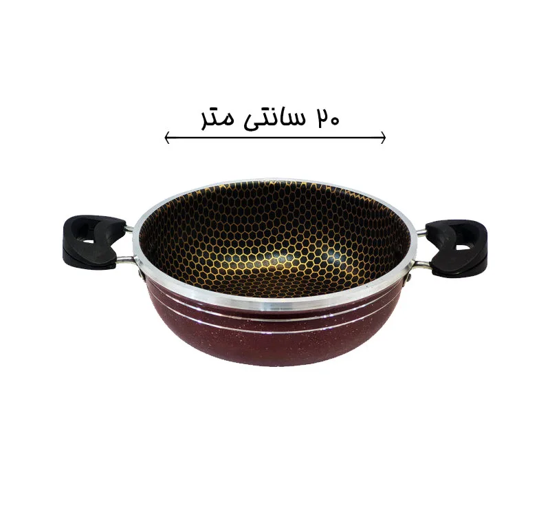 سرویس تابه 3 پارچه مدل داخل زنبوری