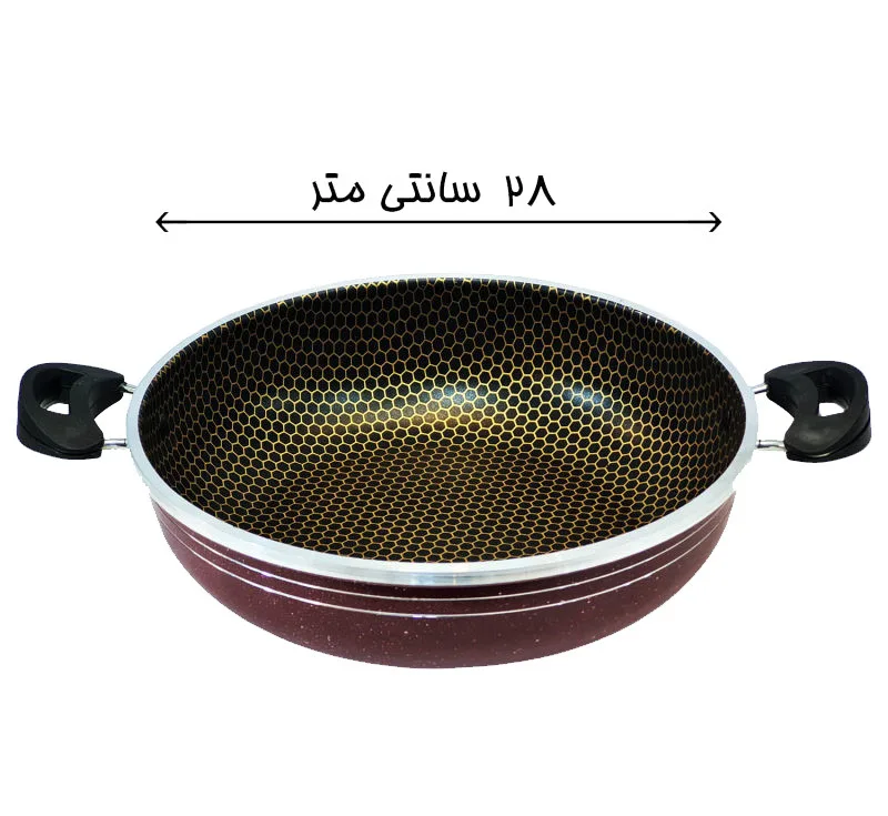 سرویس تابه 3 پارچه مدل داخل زنبوری