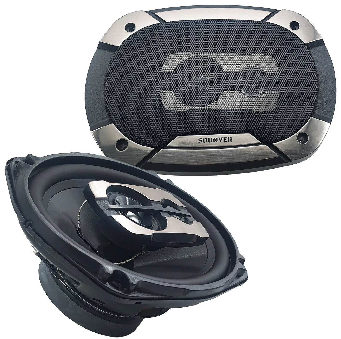 اسپیکر پشت خودرو سونیر مدل GS-6973 سایز 9×6 اینچ بسته دوعددی