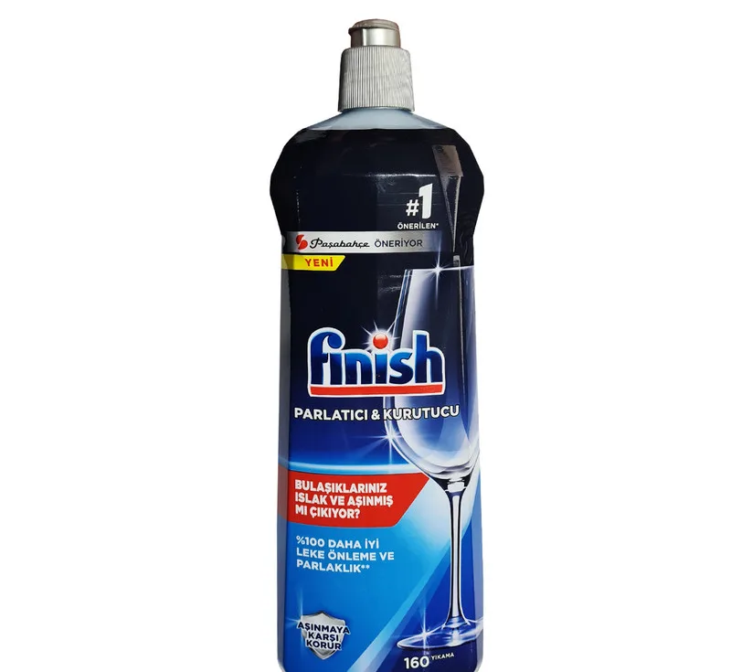مایع جلادهنده ماشین ظرفشویی فینیش مدل Black Parlatici حجم 800 میلی‌ لیتر