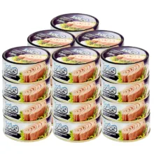 کنسرو ماهی تن در روغن گیاهی ویلورا – 120 گرم بسته 24 عددی