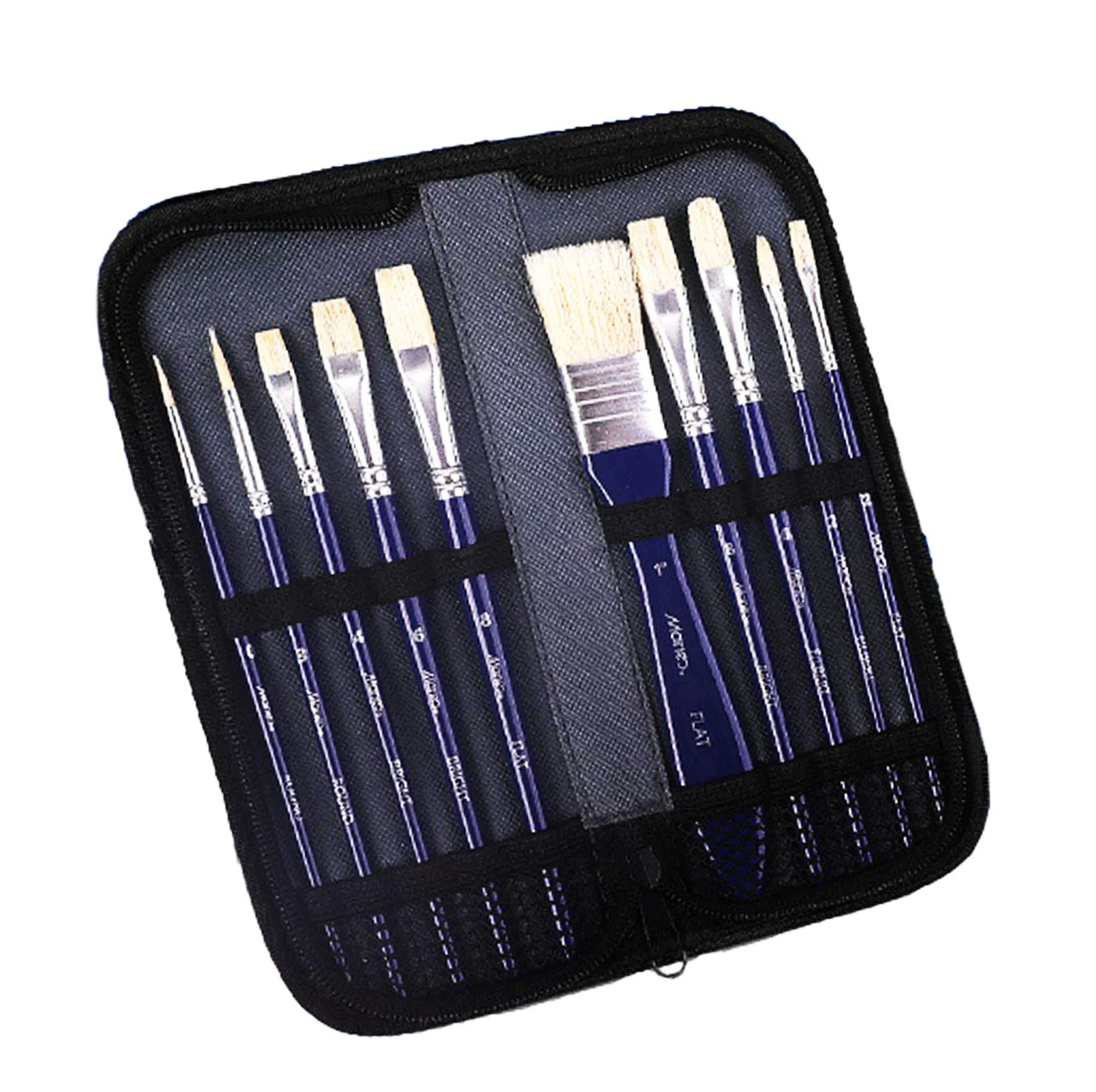 قلم مو ماریس مدل Oil Brushمجموعه 10 عددی