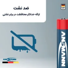 باتری قلمی آنسمن مدل Alkaline Plus بسته 12 عددی