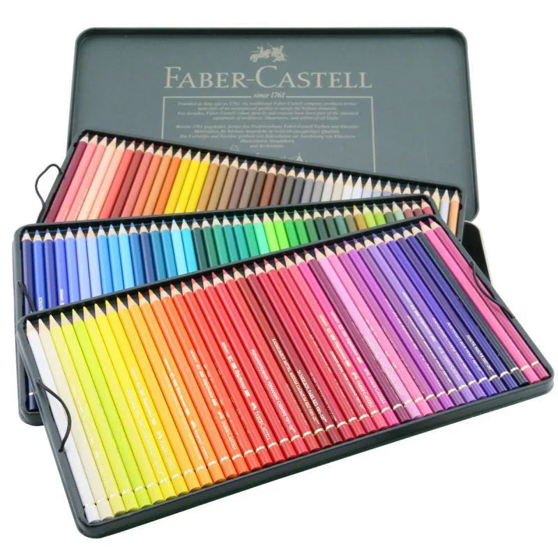 مداد رنگی 120 رنگ فابر کاستل مدل Polychromos