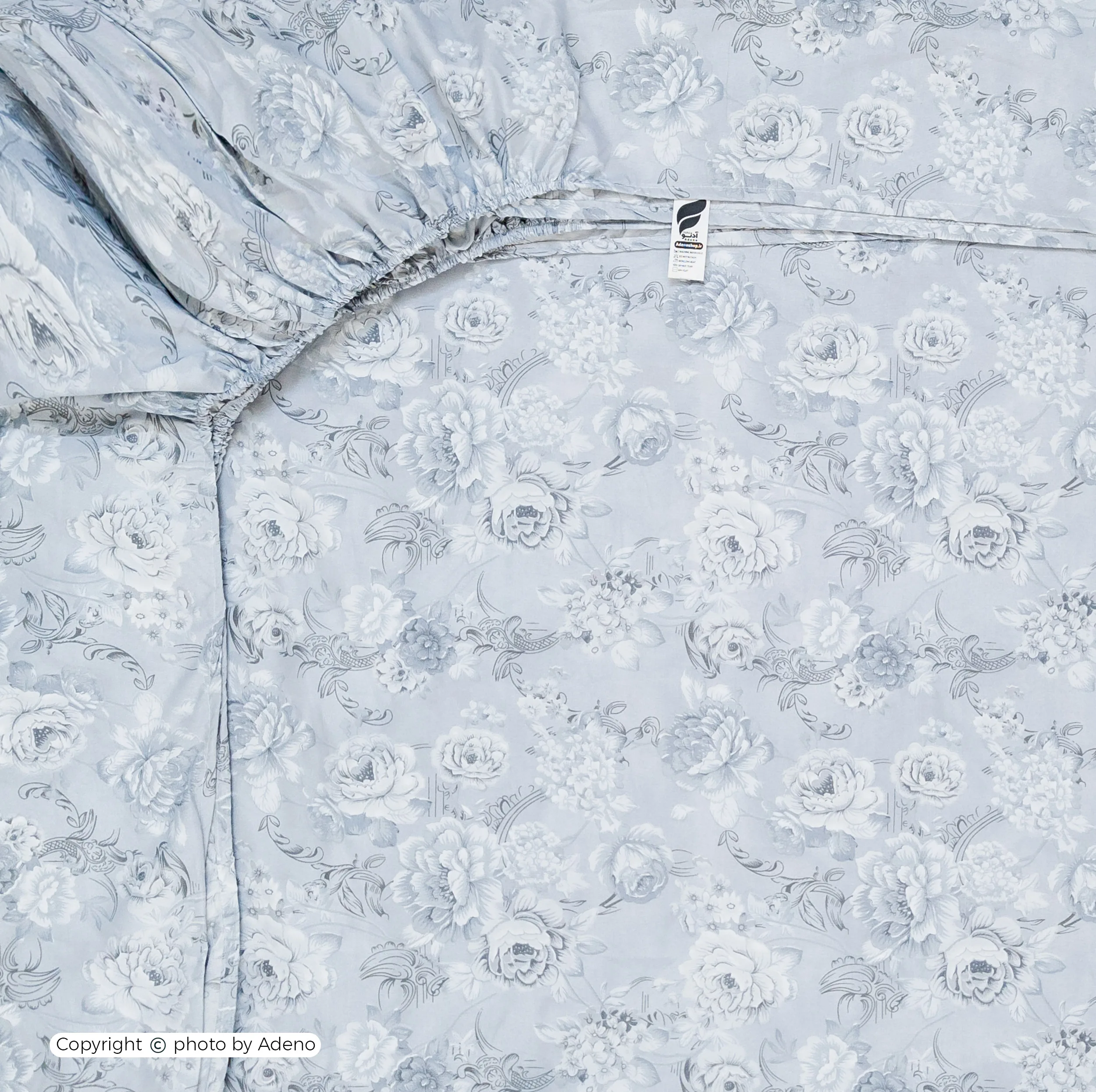 ملحفه میکرو آدنو مدل رزا کد CH171 دونفره سایز 160x200 سانتی‌متر