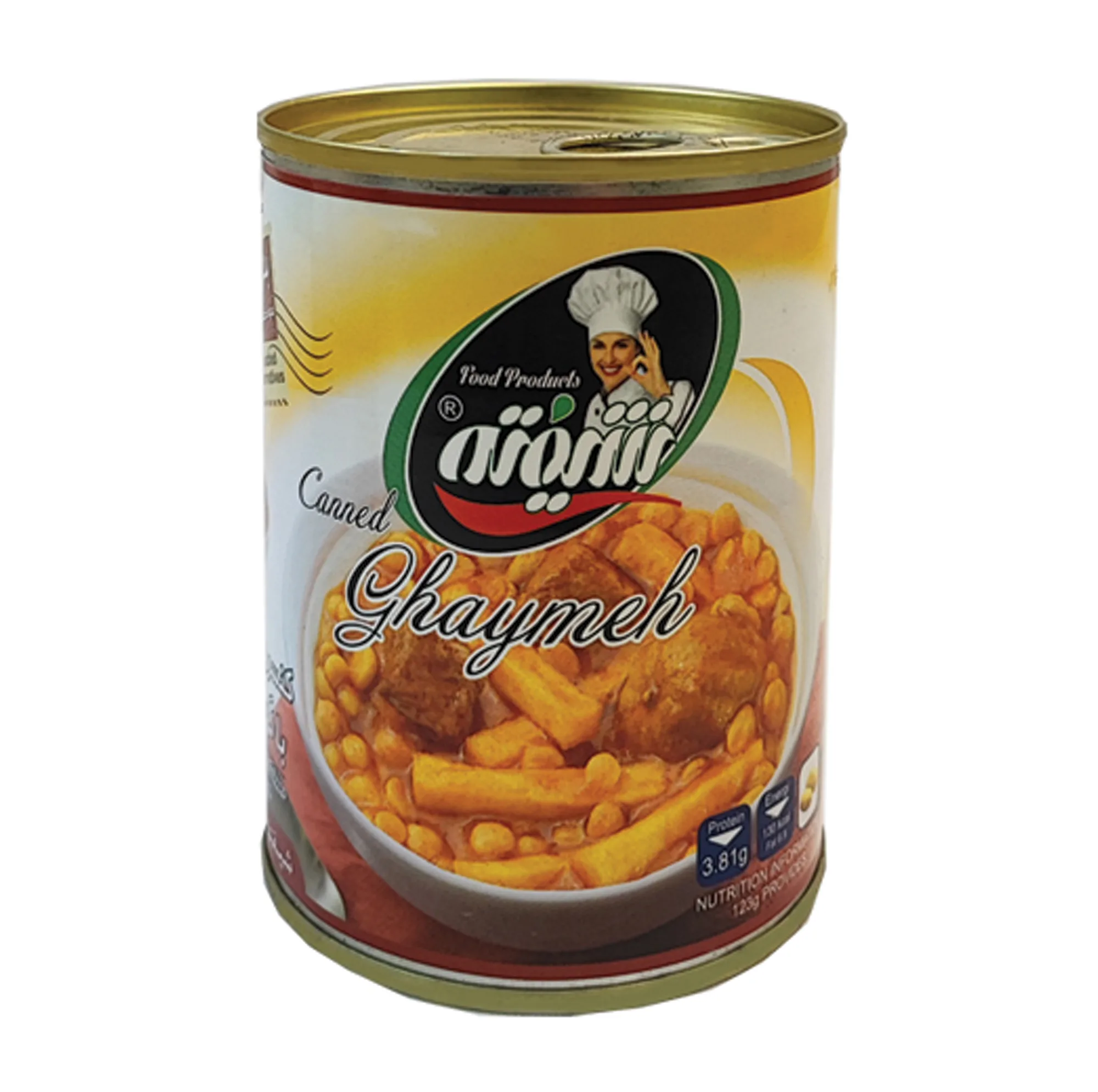 کنسرو خورشت قیمه و سیب زمینی با سویا شیفته - 370 گرم بسته 6 عددی