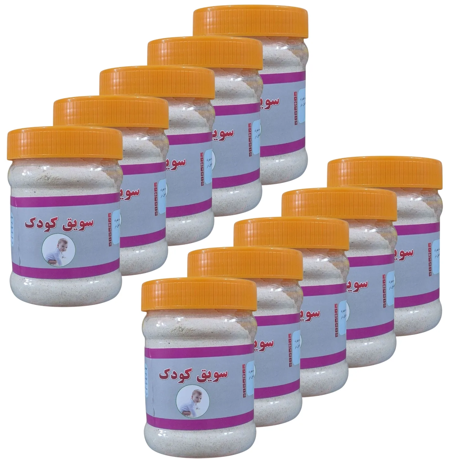 سویق کودک - ۲۵۰ گرم بسته ده عددی