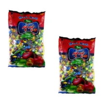 لواشک پذیرایی چند میوه  به به  – 1 کیلو گرم مجموعه 2 عددی
