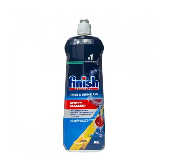 مایع جلا دهنده ماشین ظرفشویی فینیش مدل Rinse &Shine Aid