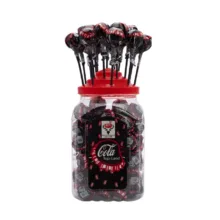 آبنبات چوبی با طعم کولا آدرین بسته 60 عددی