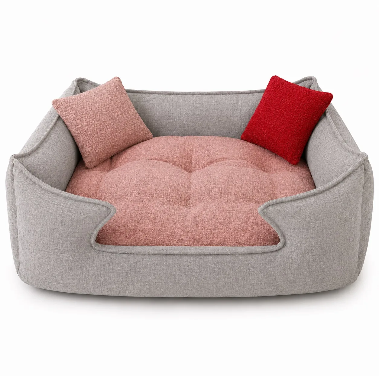 جای خواب سگ و گربه مدل لوکس دو رو تدی و شنل آشیان