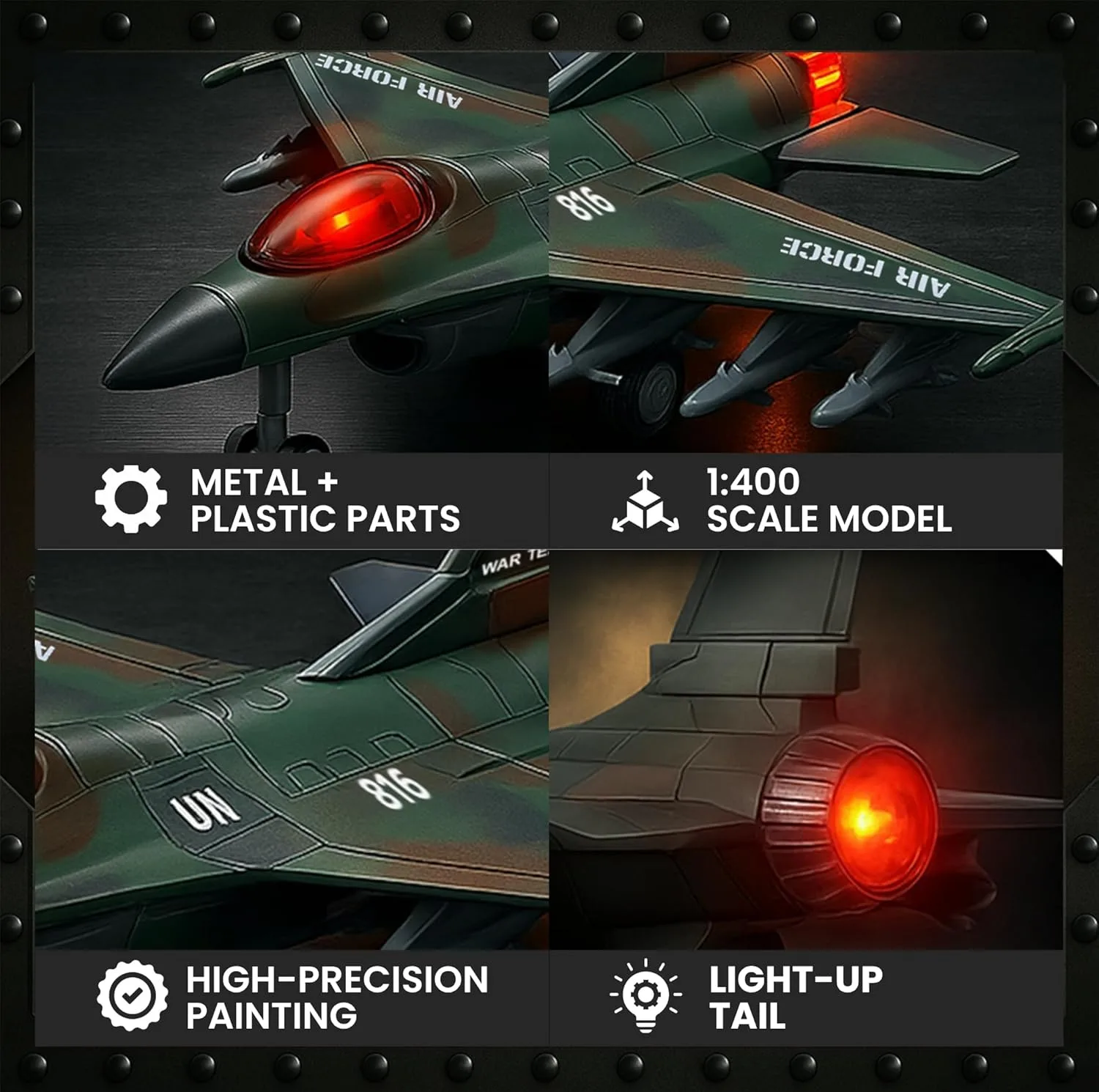 ماکت هواپیما مدل جنگنده F-16