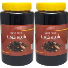 شیره خرما ممتاز حس خوب – 2000 گرم بسته 2 عددی