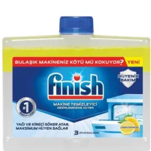 مایع جرم گیر ماشین ظرفشویی فینیش مدل لیمویی حجم 250 میلی لیتر