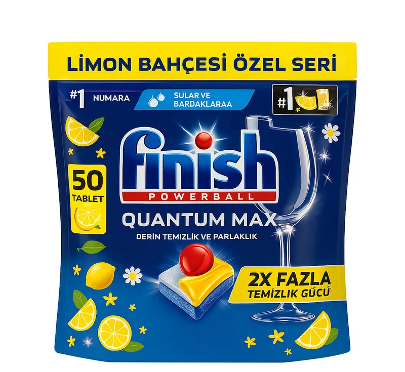 قرص ماشین ظرفشویی فینیش مدل Limon ferahligi بسته 50 عددی