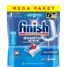 قرص ماشین ظرفشویی فینیش مدل Quantum Powerball بسته 100 عددی