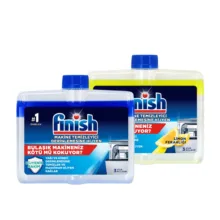 مایع جرم گیر ماشین ظرفشویی فینیش مدل Hijyenik Bakim حجم 250 میلی لیتر مجموعه 2 عددی