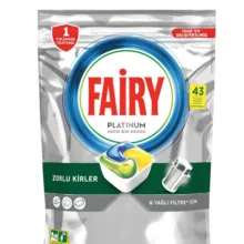 قرص ماشین ظرفشویی فیری مدل Platinum بسته 43 عددی
