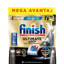 قرص ماشین ظرفشویی فینیش مدل ultimate plus بسته 75 عددی