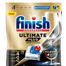 قرص ماشین ظرفشویی فینیش مدل Ultimate Plus Hepsi 1 Arada بسته 75 عددی