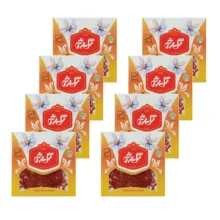 زعفران گل رخ – 0.5 گرم بسته 8 عددی