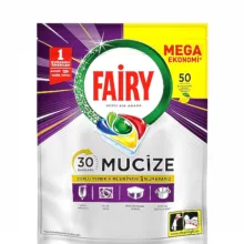 قرص ماشین ظرفشویی فیری مدل Mucize بسته 50 عددی
