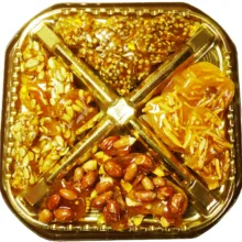سوهان عسلی چهار مغز قم – 300 گرم