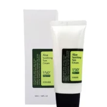 کرم ضد آفتاب کوزارکس مدل Aloe Soothing مناسب پوست حساس با SPF50 حجم 50 میلی لیتر