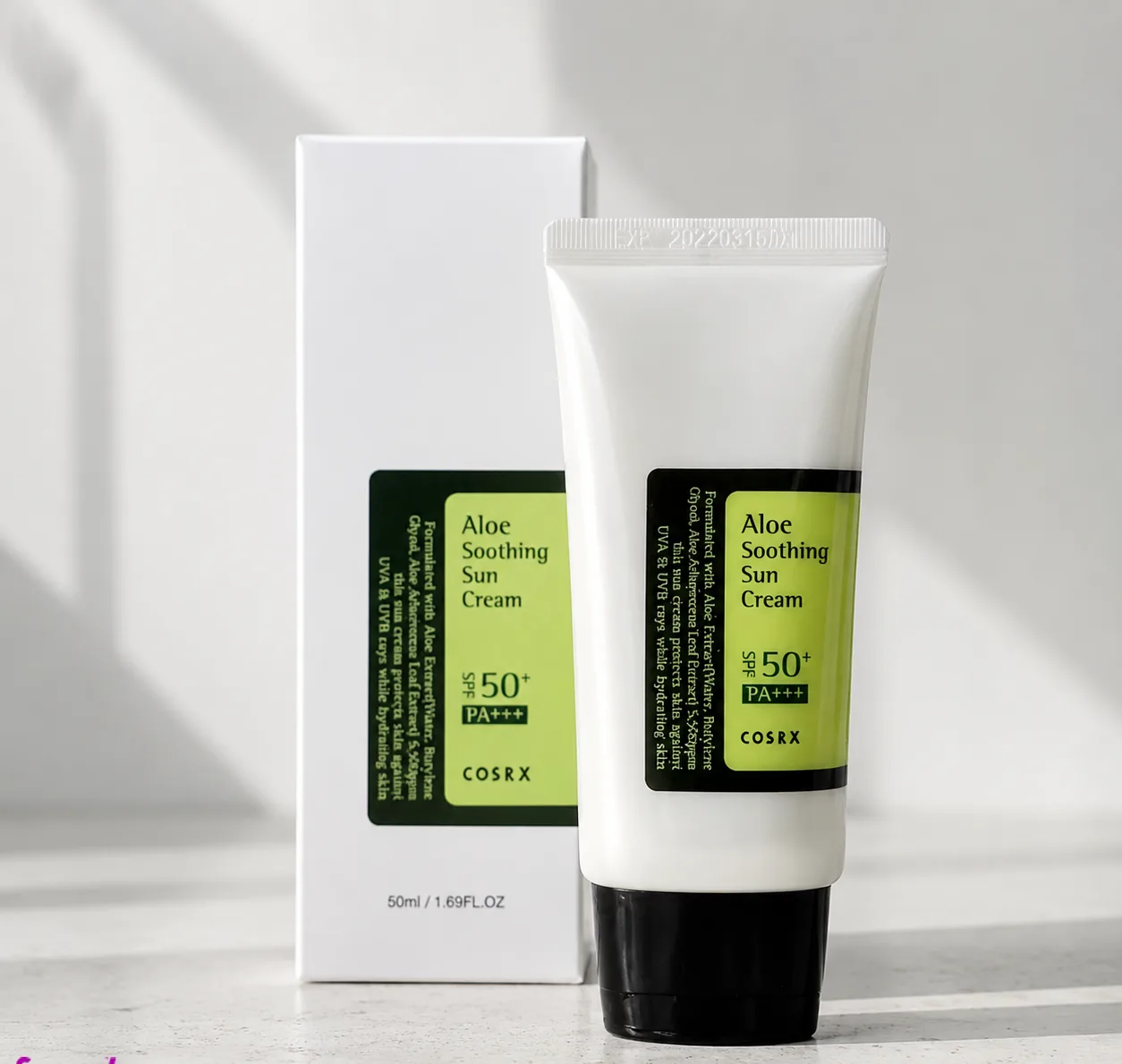 کرم ضد آفتاب کوزارکس مدل Aloe Soothing مناسب پوست حساس با SPF50 حجم 50 میلی لیتر