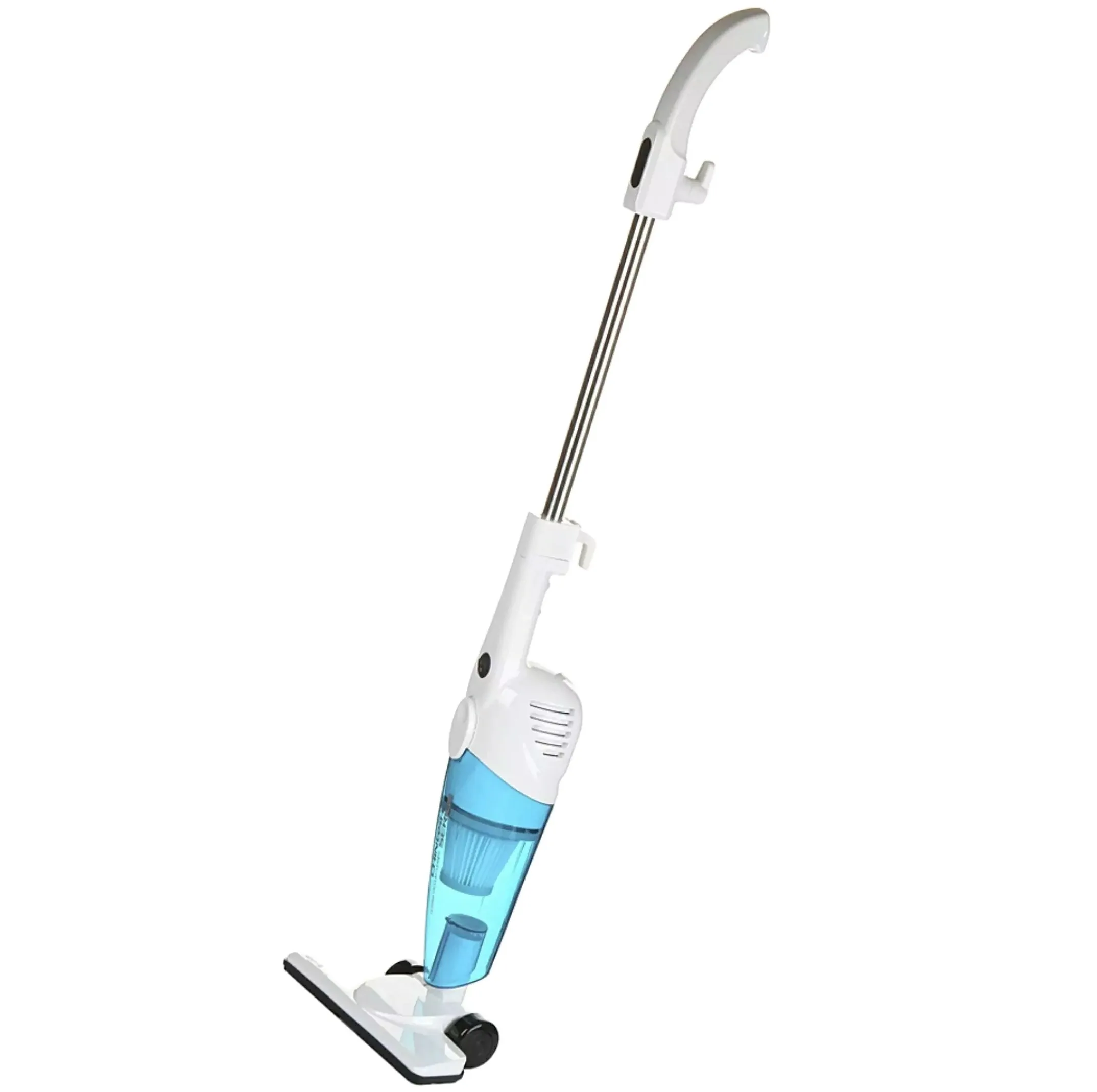 جارو شارژی عصایی درما مدل DX118C با موتور 600 وات، ظرفیت مخزن 1.2 لیتری، مکش 16000 پاسکال، فیلتر قابل شستشو، طراحی ارگونومیک، قابلیت استفاده 2 در 1 و سرهای چندکاره برای سطوح مختلف