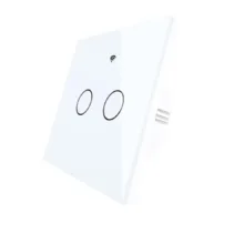 کلید  لمسی هوشمند مدل TUYA 2 GANG WiFi & RF433MHZ
