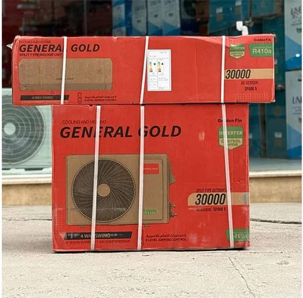 کولر گازی اسپلیت 30000 اینورتر جنرال گلد مدل  GG-AS30000 SPARK5