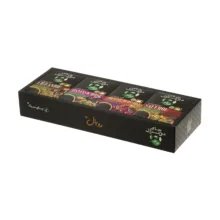 چای سیاه طعم‌دار دوغزال – 100 گرم مجموعه 4 عددی