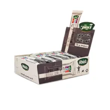 پروتئین بار 60 درصد آبیش – 40 گرم بسته 24 عددی