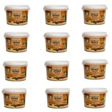 کره بادام زمینی رژیمی کرانچی اسپراس – 250 گرم بسته 12عددی