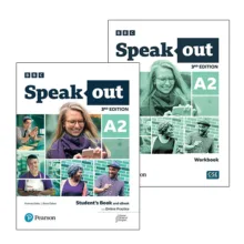 کتاب Speakout A2 3rd Edition اثر جمعی از نویسندگان انتشارات Pearson دو جلدی