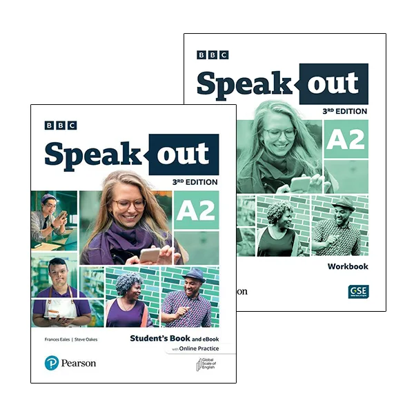 کتاب Speakout A2 3rd Edition اثر جمعی از نویسندگان انتشارات Pearson دو جلدی