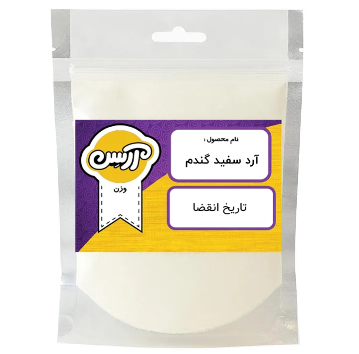 آرد سفید گندم نول 27 درصد آرسن - 4000 گرم