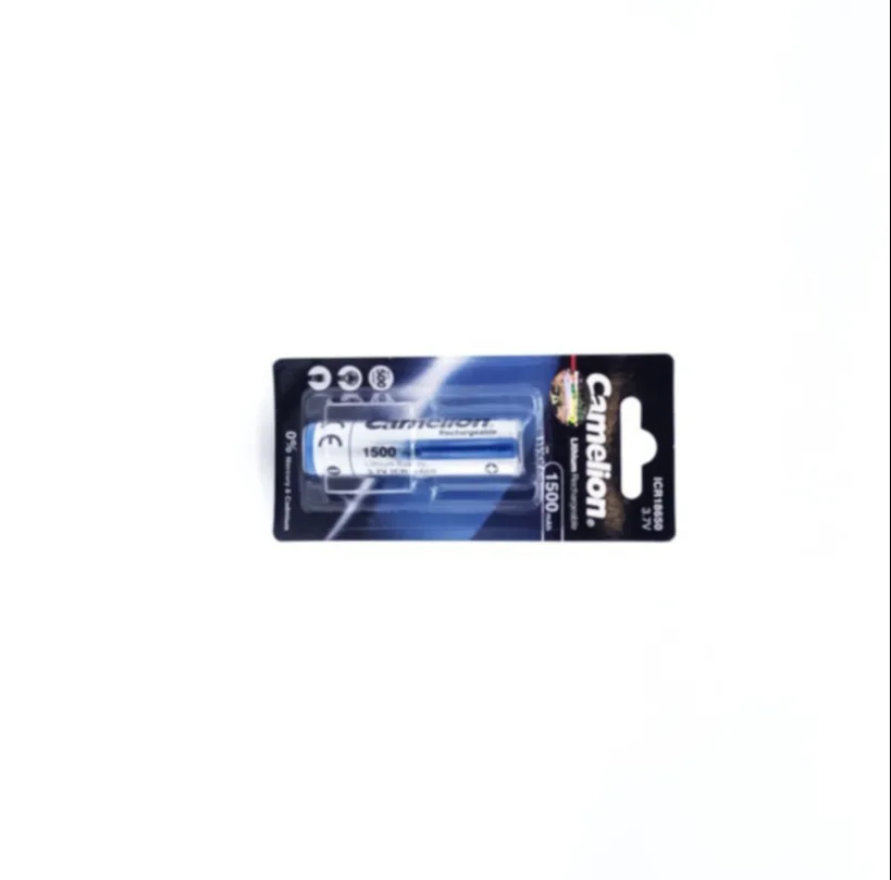 باتری قلمی قابل شارژ کملیون مدل 3.7V1500mAh18650