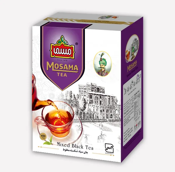 چای سیاه شکسته مخلوط شاه عباسی مسما - 400 گرم