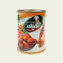 کنسرو لوبیا چیتی با سس گوجه فرنگی شیفته - 370 گرم بسته 12 عددی
