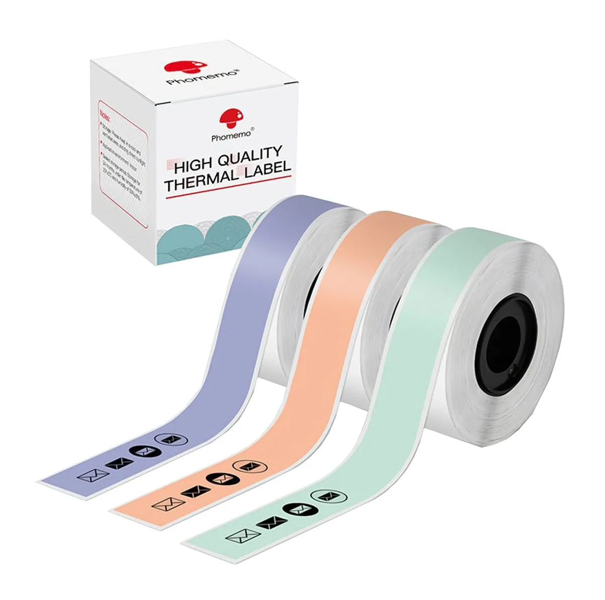 برچسب پرینتر حرارتی فومیمو مدل DCP-P25 بسته 3 عددی
