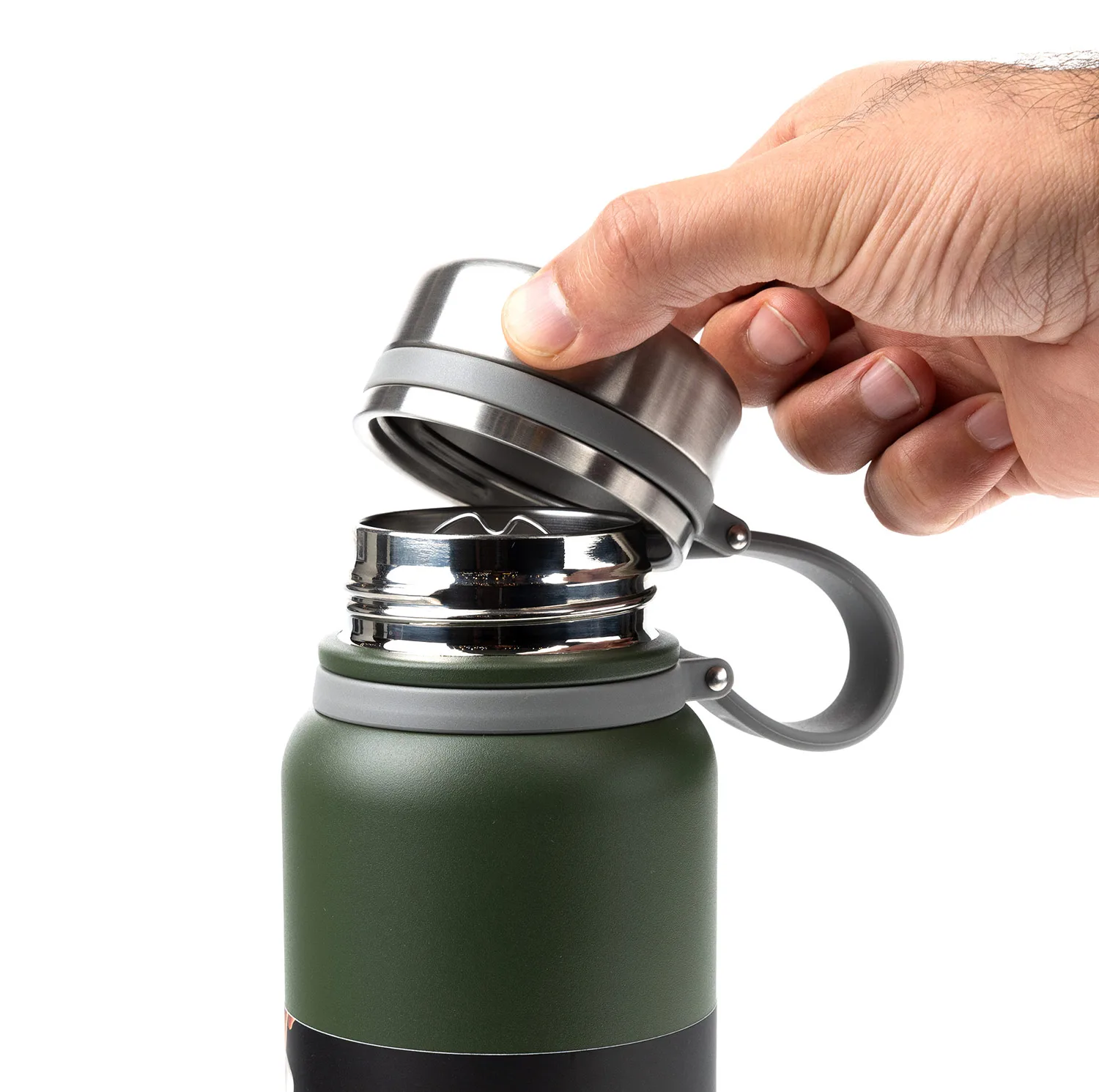 فلاسک هیسکا مدل HR-80 گنجایش 0.9 لیتر