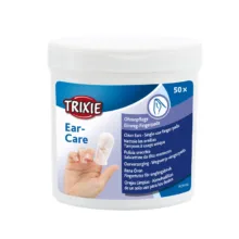 پد انگشتی تمیز کننده گوش سگ و گربه تریکسی مدل Ear Care بسته 50 عددی