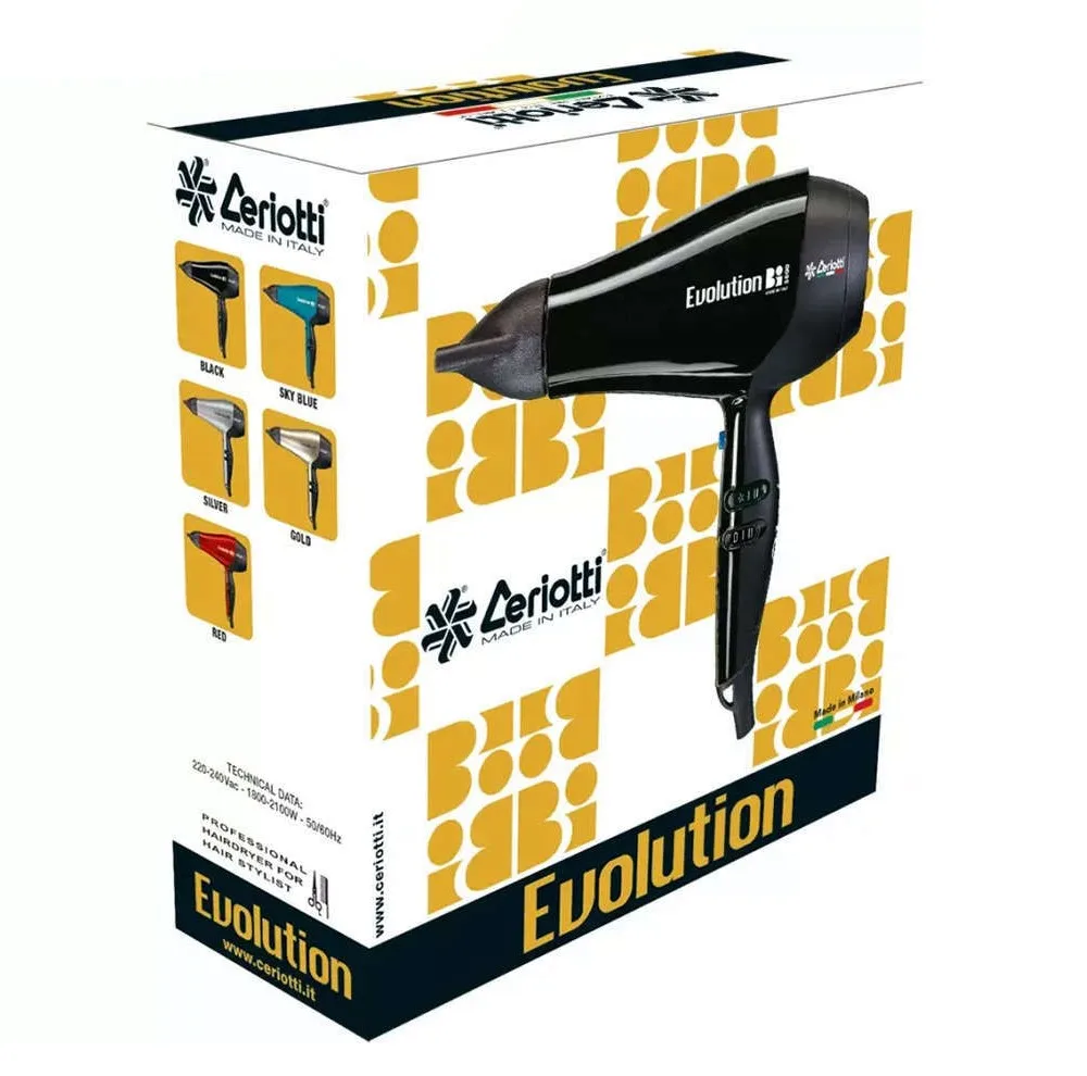 سشوار حرفهای 2500 وات سریوتی مدل Evolution BLDC