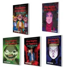 کتاب Five Nights at Freddys Fazbear  اثر Scott Cawthon انتشارات آینده کتاب 5 جلدی